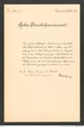 k.k. naturhistorisches Hofmuseum, Intendanzakten 1885-1896 (Hauer), Aktenzahl Z.385/1887, Seite 1
